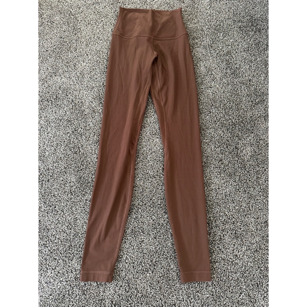 Lululemon Align HR Ribbed Leggings 28" NWOT - Picture 3 of 9